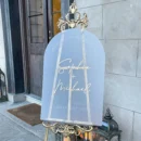 Luxury Personalised Frosted Acrylic Welcome Sign