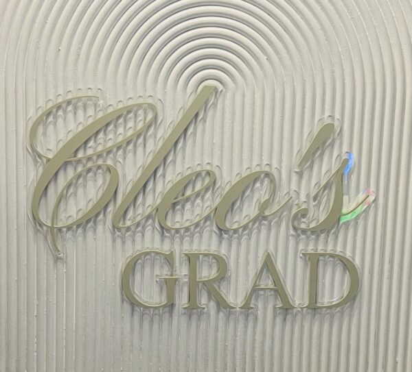 Personalized Double-Layer 3D Acrylic Name Signage