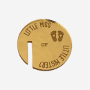 Personalized Gold Acrylic Drink Toppers – Baby Shower, Gender Reveal Party, Custom Drink Charms (Copy)