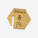 Personalized Gold Acrylic Drink Toppers – Baby Shower, Gender Reveal Party, Custom Drink Charms (Copy)