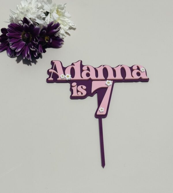 Personalised Birthday Cake Toppers - Image 11