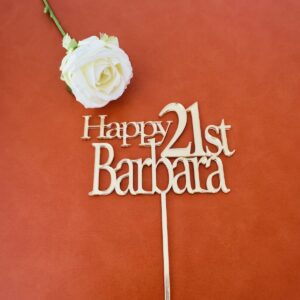 Personalised Birthday Cake Toppers