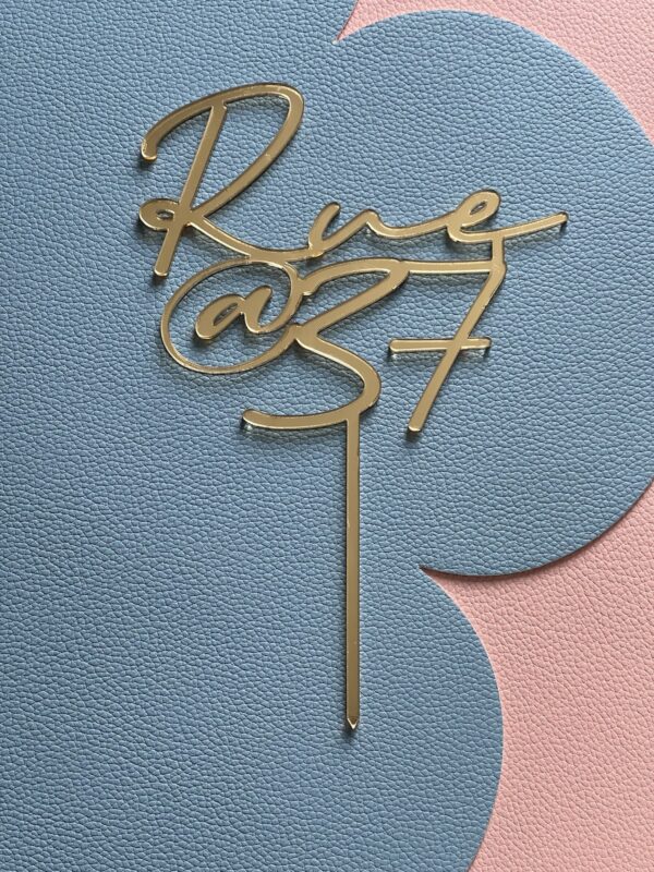 Personalised Birthday Cake Toppers - Image 6