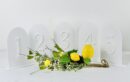 Arch Wedding Table Numbers with Stand