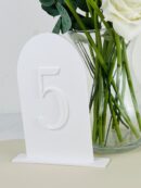 Arch Wedding Table Numbers with Stand