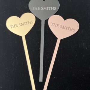 Personalised Name Cocktail Stirrers